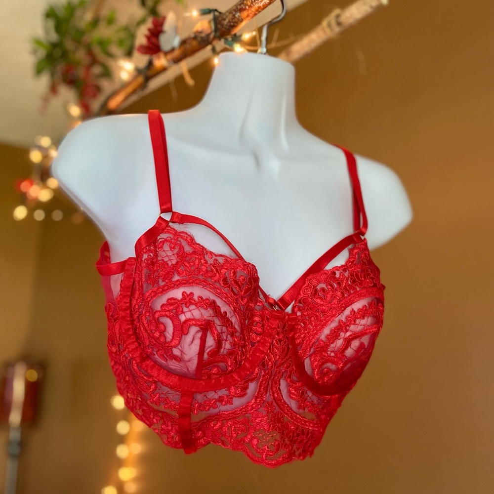 Red Bralette